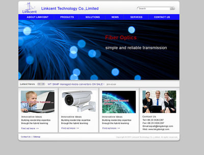 深圳光通信客戶企業(yè)外貿(mào)網(wǎng)站|網(wǎng)頁(yè)設(shè)計(jì)|UI|jiahuizi1215 - 原創(chuàng)設(shè)計(jì)作品 